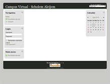 Tablet Screenshot of campus.scholem.edu.ar